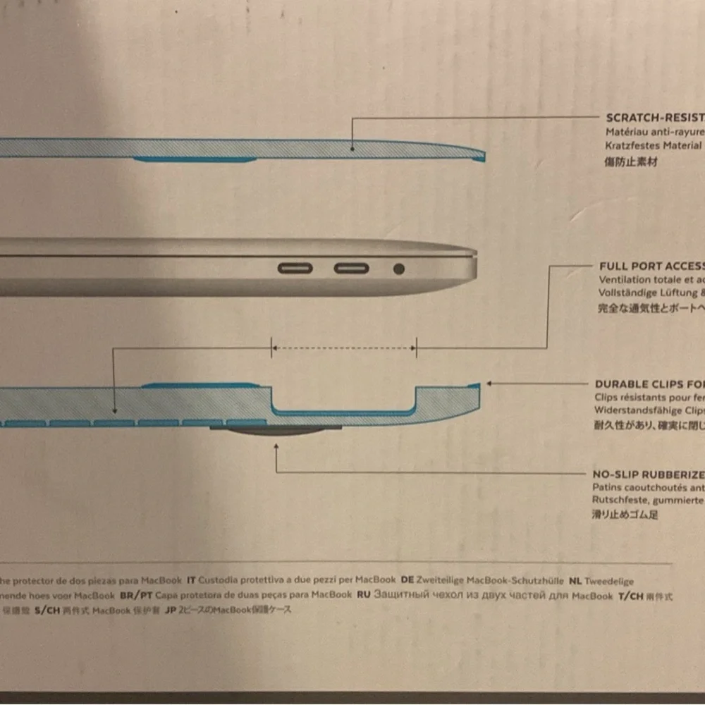 Speck SMARTSHELL FOR Impact, MACBOOK PRO 15 Inch with Touch Bar& Touch ID
